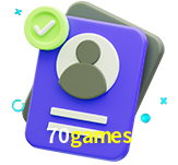 Tornar-se um membro do 70games é muito simples